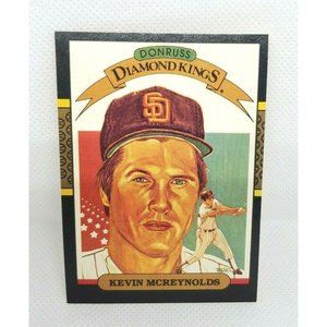 1987 Donruss Diamond Kings Kevin McReynolds San Diego Padres #14 Baseball Card